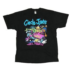 Circle Jerks T-Shirt 40th Anniversary Tour San Diego - XL